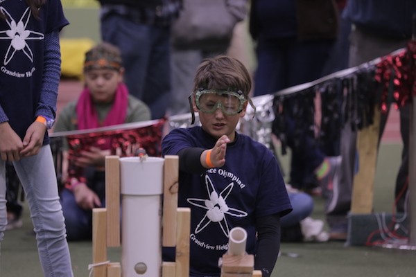 a young scientist prepares to compete