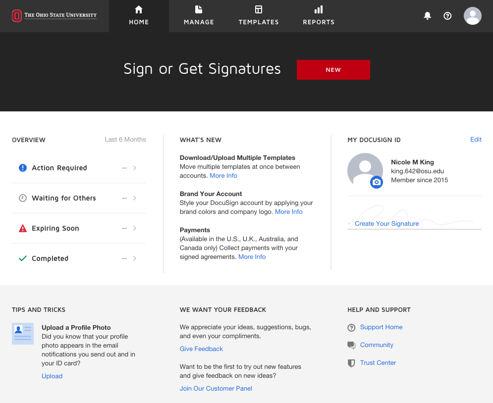 Docusign To Offer A Better Ohio State Esignature Experience Newslink