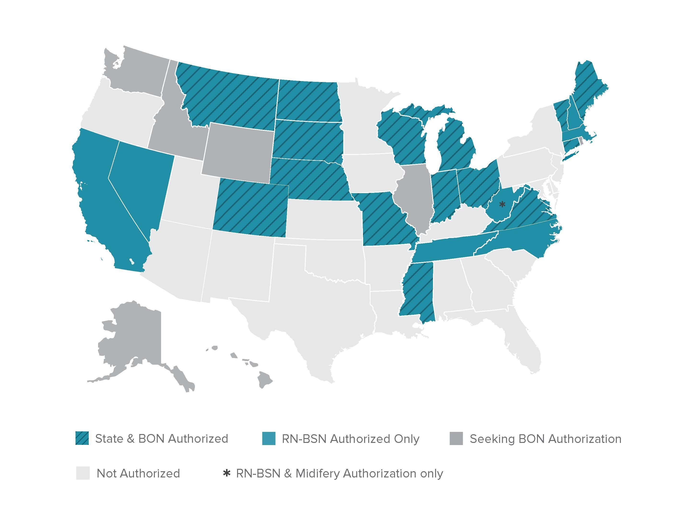 Online Nursing State Authorization Approvals