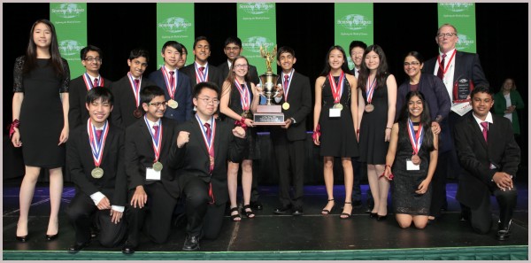 2018 Science Olympiad National Championship Team Photo