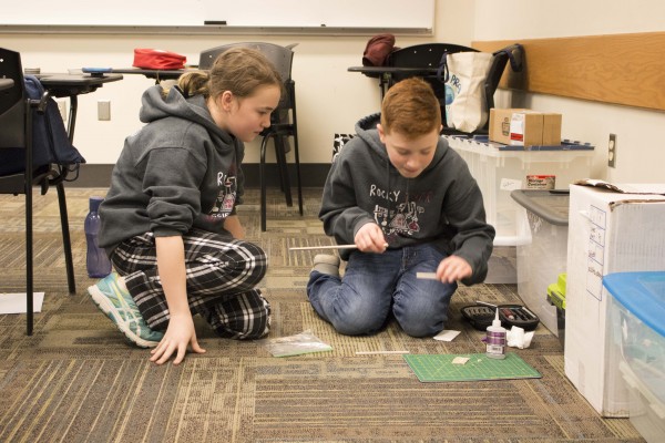 Science Olympiad participants 