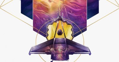 Decorative image depicting Webb Telescope