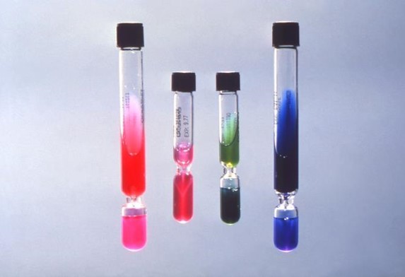 decorative image of test tubes