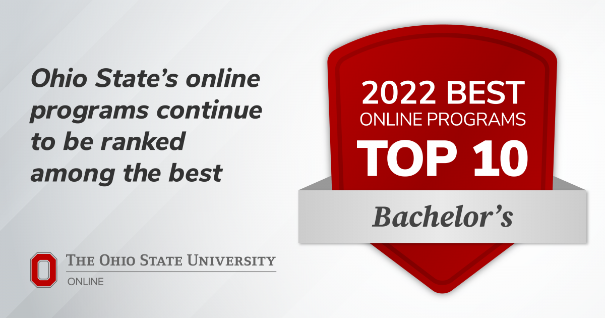 Ohio State's Top-Ranked Online Program Portfolio Sees Rapid